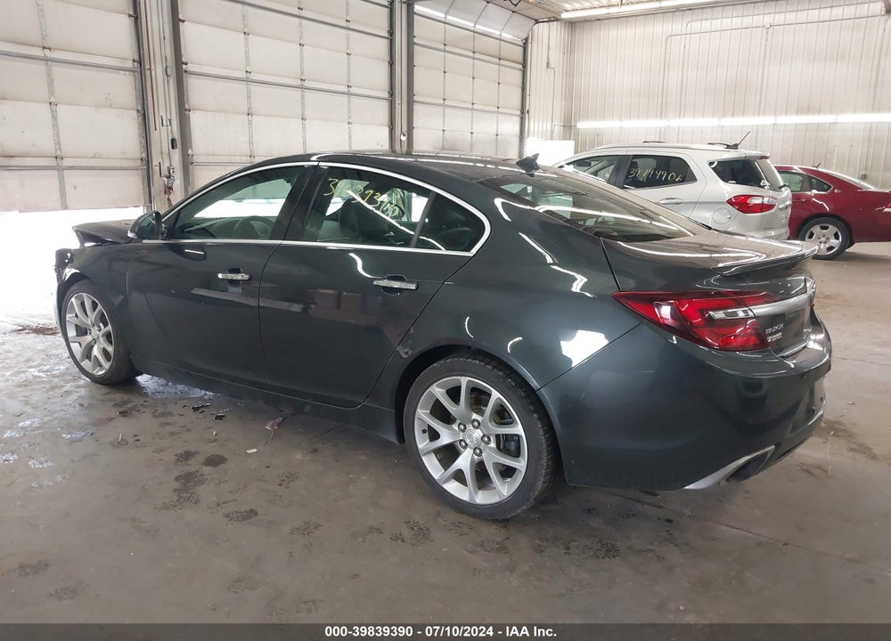 2014 BUICK REGAL GS VIN: 2G4GU5GX9E9201682
