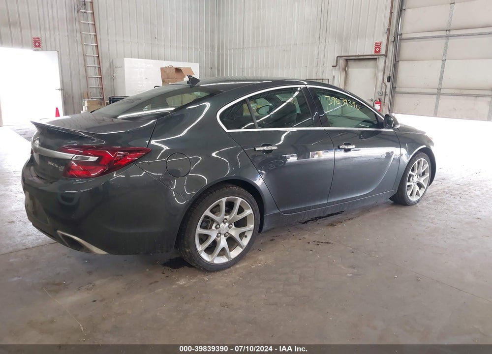 2014 BUICK REGAL GS VIN: 2G4GU5GX9E9201682