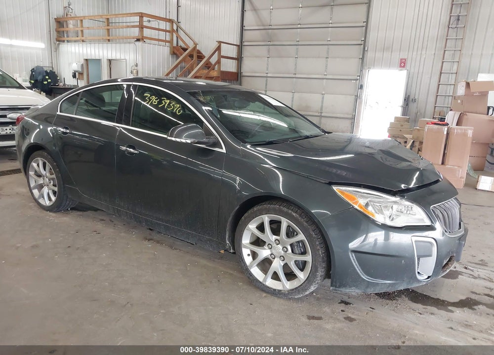 2014 BUICK REGAL GS VIN: 2G4GU5GX9E9201682