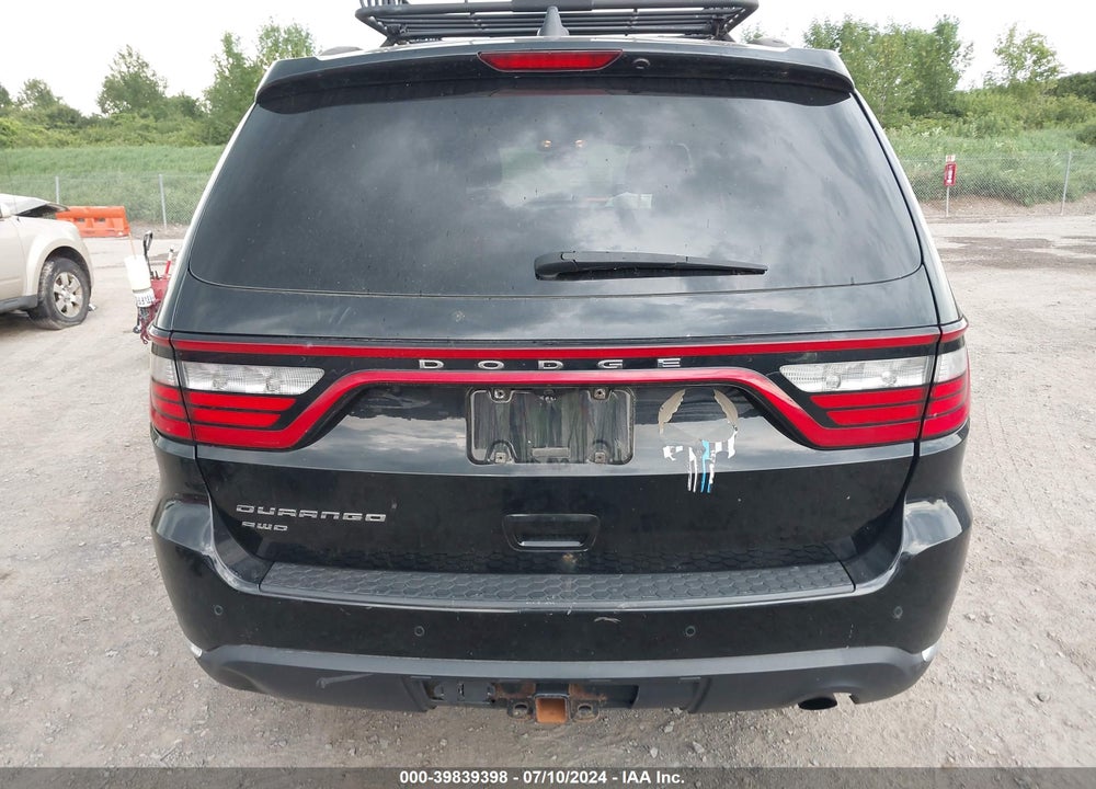2017 DODGE DURANGO SXT AWD VIN: 1C4RDJAG4HC850852