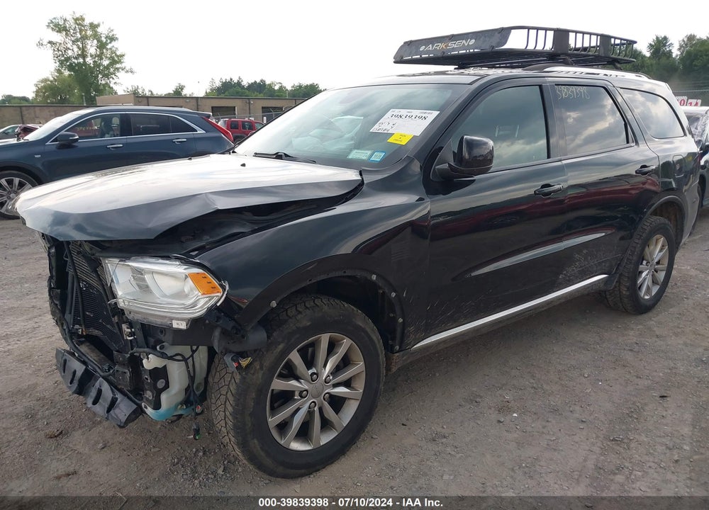 2017 DODGE DURANGO SXT AWD VIN: 1C4RDJAG4HC850852