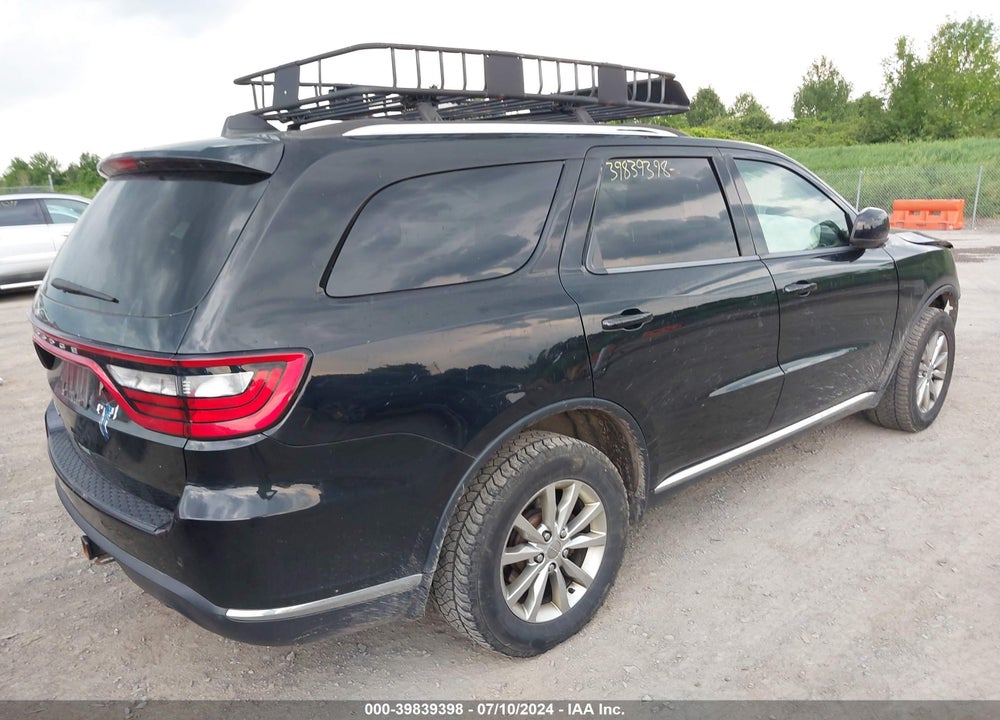 2017 DODGE DURANGO SXT AWD VIN: 1C4RDJAG4HC850852