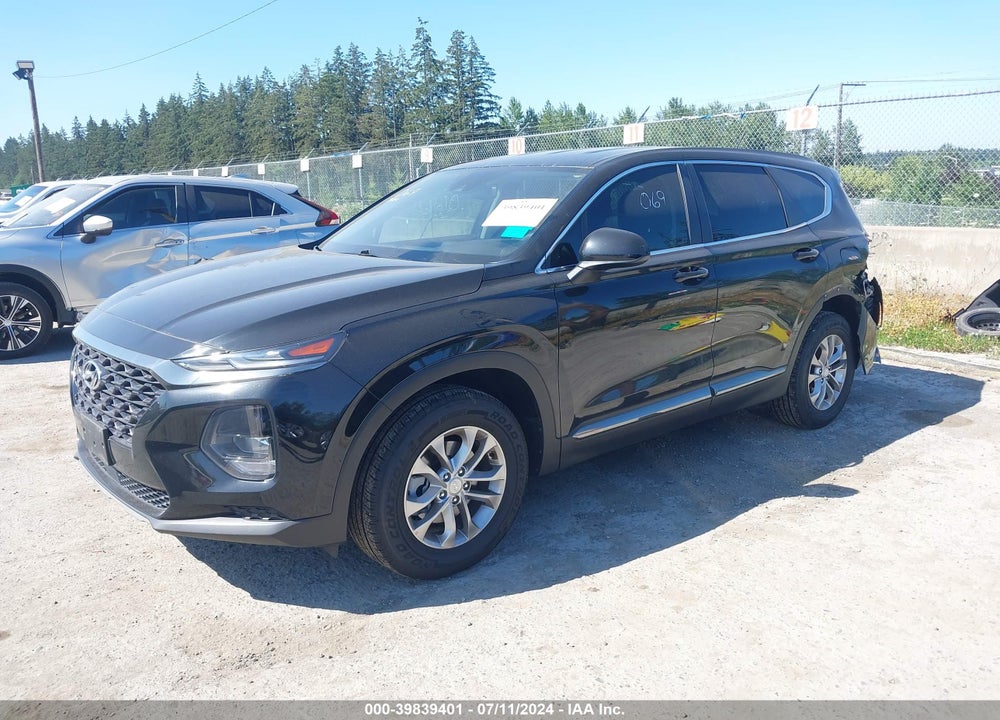 2019 HYUNDAI SANTA FE SE VIN: 5NMS2CAD9KH072694
