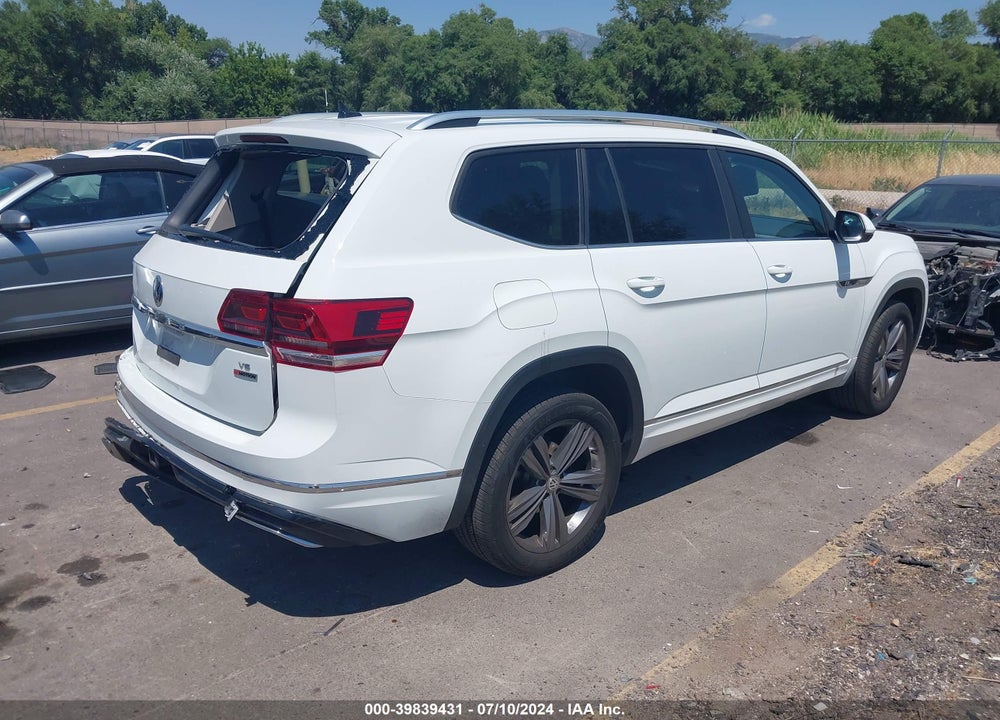2019 VOLKSWAGEN ATLAS 3.6L V6 SE W/TECHNOLOGY R-LINE VIN: 1V2XR2CA6KC582304