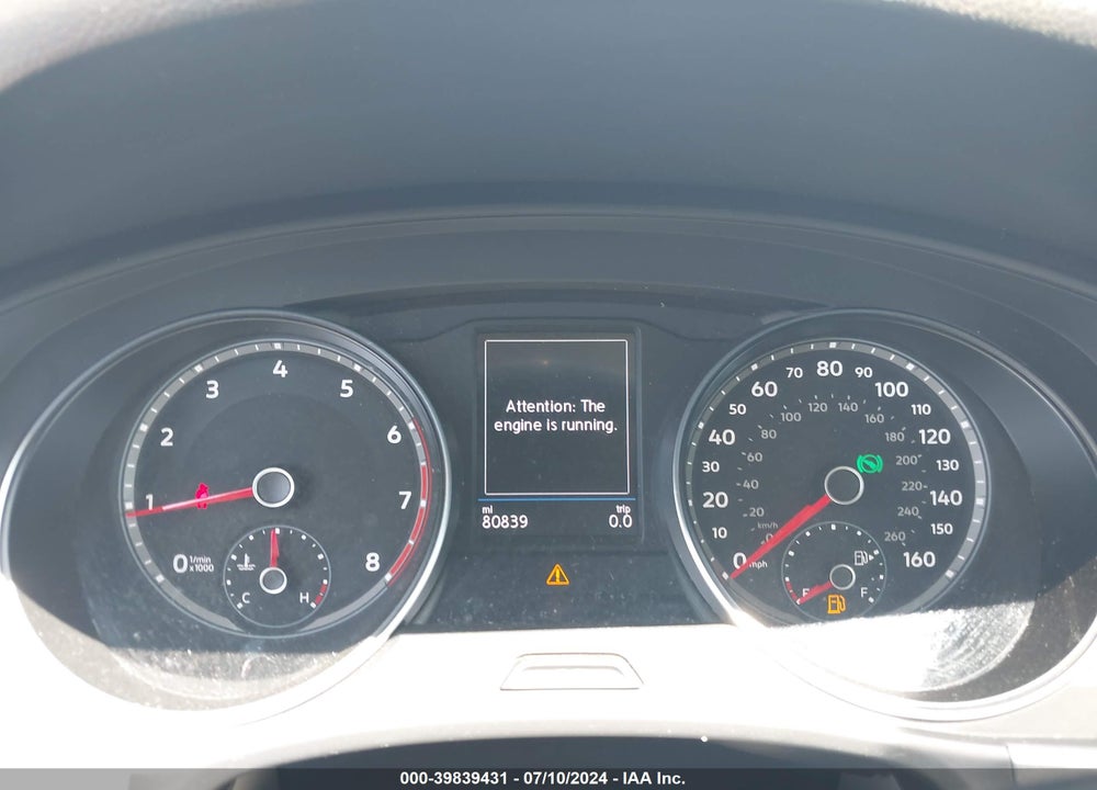 2019 VOLKSWAGEN ATLAS 3.6L V6 SE W/TECHNOLOGY R-LINE VIN: 1V2XR2CA6KC582304