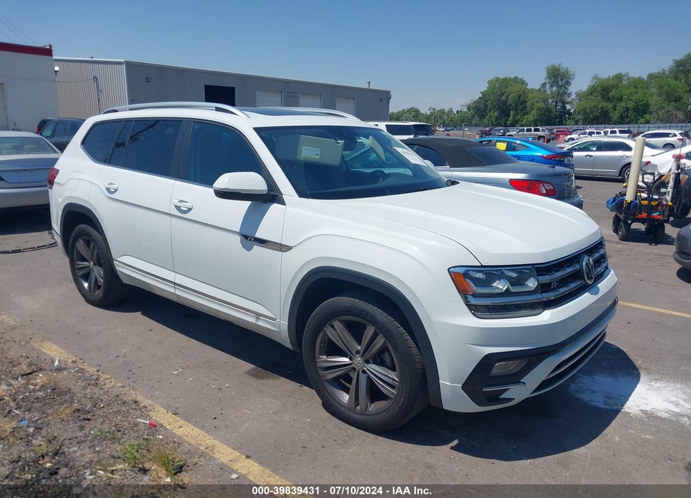 2019 VOLKSWAGEN ATLAS 3.6L V6 SE W/TECHNOLOGY R-LINE VIN: 1V2XR2CA6KC582304