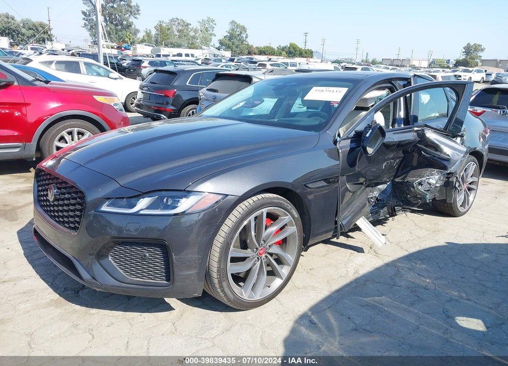 2022 JAGUAR XF SE P250 RWD AUTOMATIC VIN: SAJBG4FX9NCY90666
