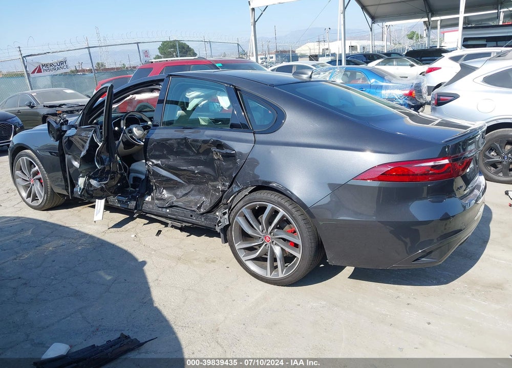 2022 JAGUAR XF SE P250 RWD AUTOMATIC VIN: SAJBG4FX9NCY90666