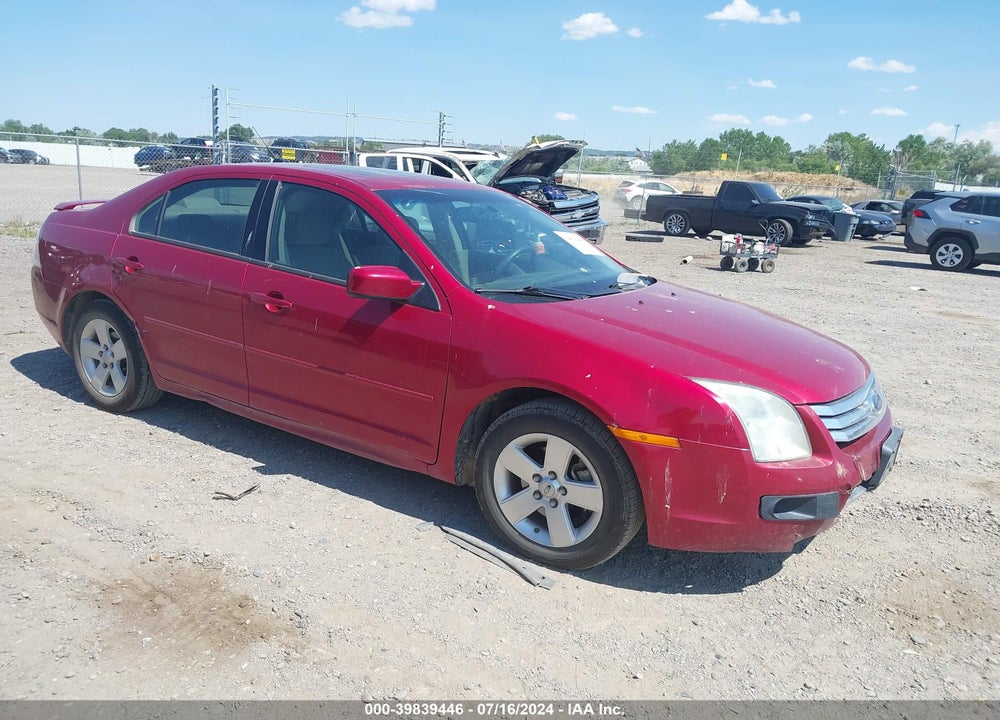 2008 FORD FUSION SE VIN: 3FAHP01148R235430