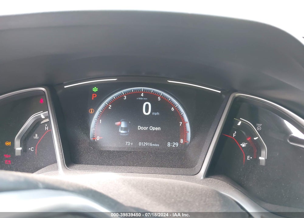 2020 HONDA CIVIC SPORT VIN: 2HGFC2F82LH585286