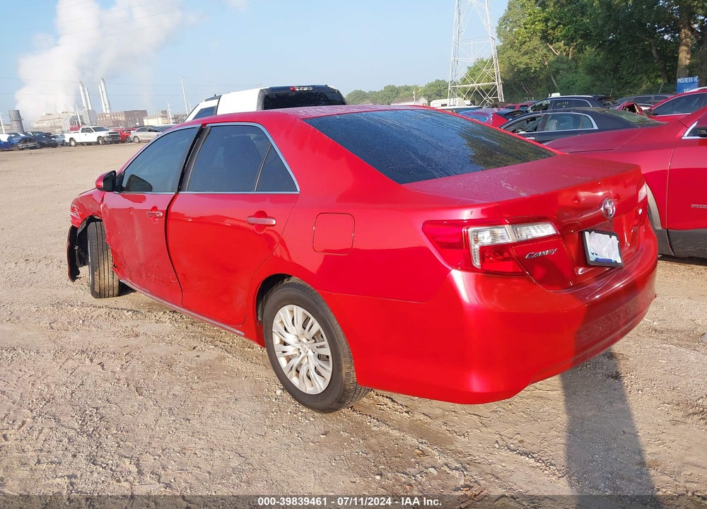 2012 TOYOTA CAMRY LE VIN: 4T4BF1FK3CR272398