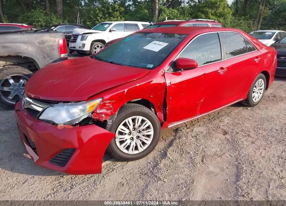 2012 TOYOTA CAMRY LE VIN: 4T4BF1FK3CR272398