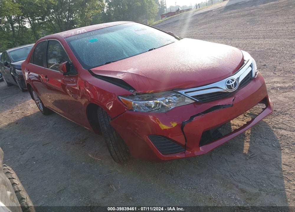2012 TOYOTA CAMRY LE VIN: 4T4BF1FK3CR272398