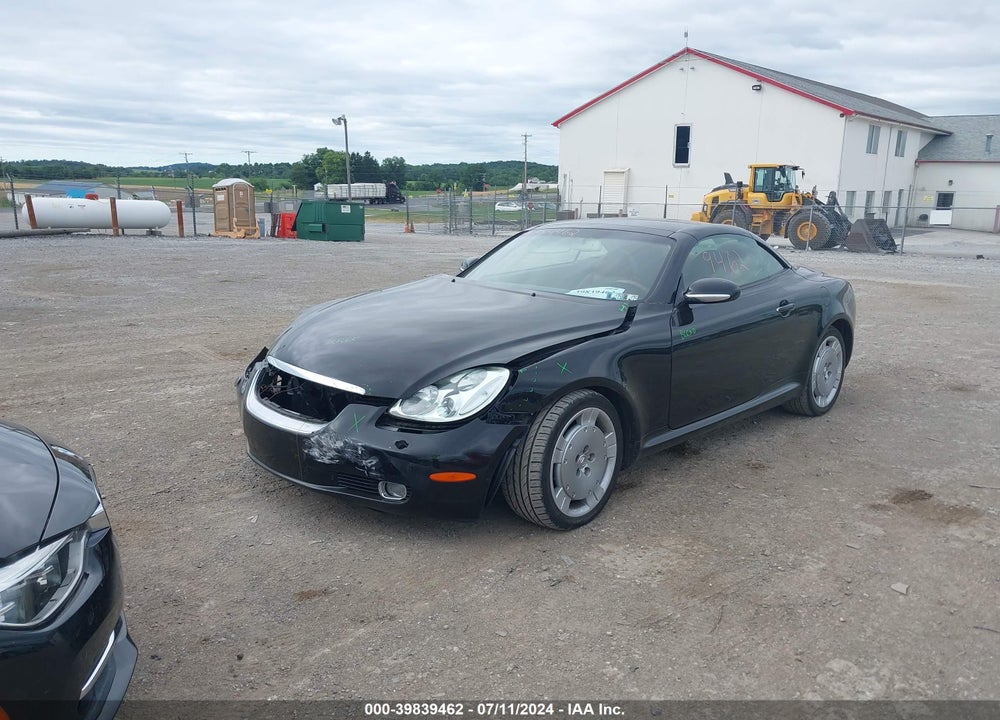2002 LEXUS SC 430 VIN: JTHFN48Y920029768