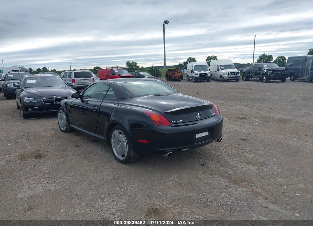 2002 LEXUS SC 430 VIN: JTHFN48Y920029768