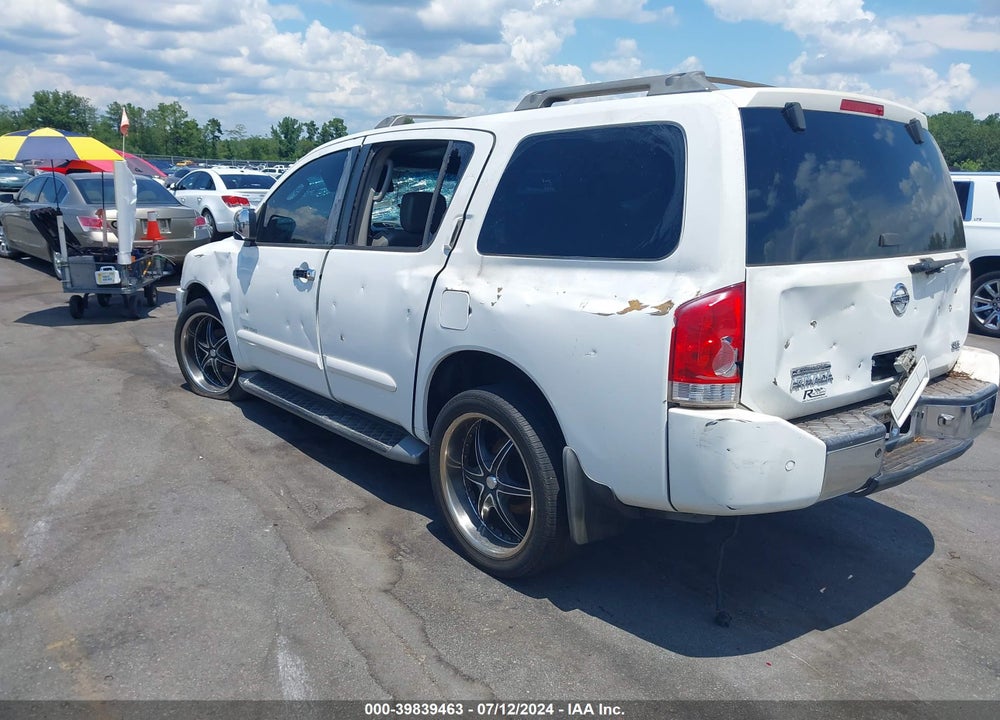 2004 NISSAN PATHFINDER ARMADA SE OFF-ROAD VIN: 5N1AA08A74N726845