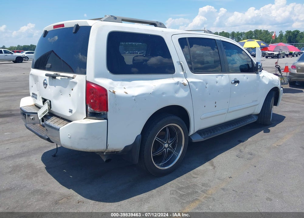 2004 NISSAN PATHFINDER ARMADA SE OFF-ROAD VIN: 5N1AA08A74N726845