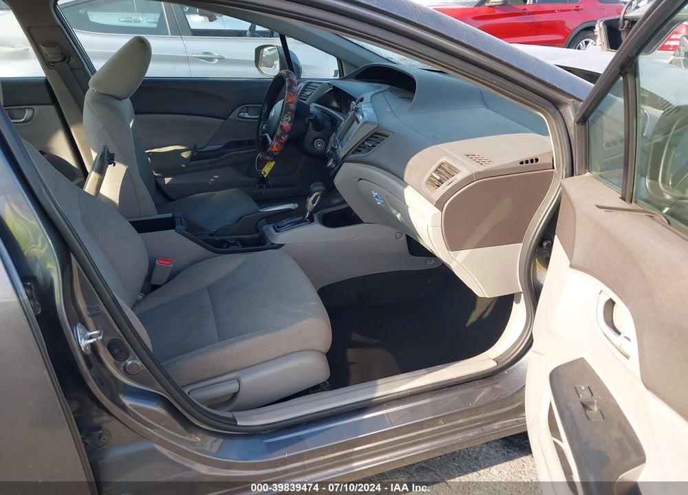 2012 HONDA CIVIC LX VIN: 19XFB2F55CE300695
