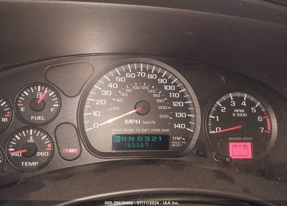 2005 CHEVROLET MONTE CARLO LT VIN: 2G1WX12K859147120