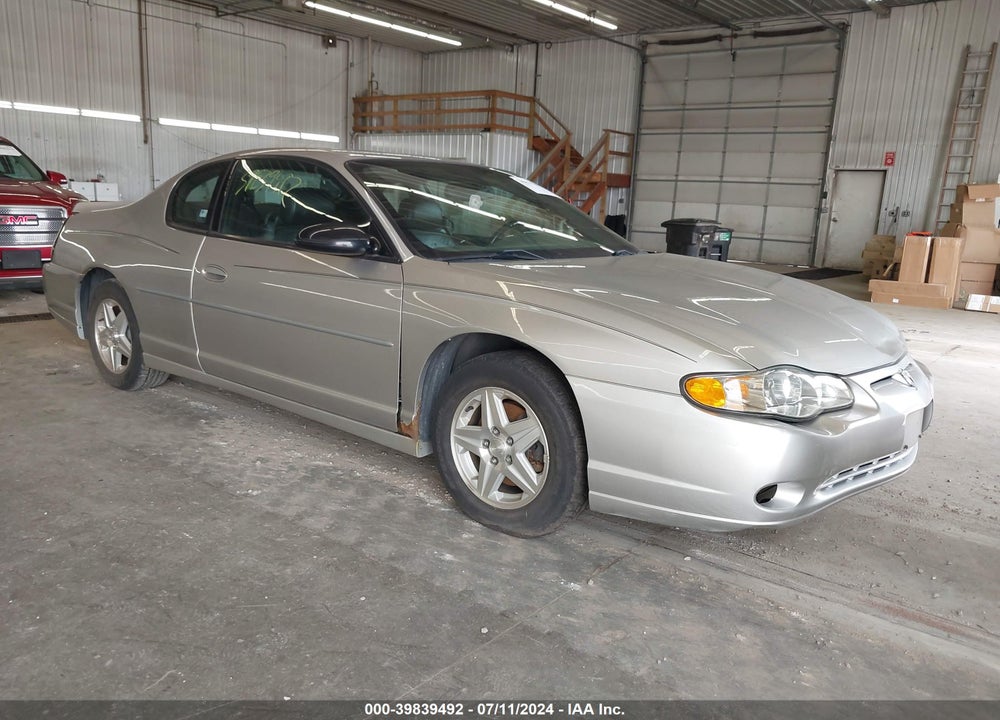 2005 CHEVROLET MONTE CARLO LT VIN: 2G1WX12K859147120