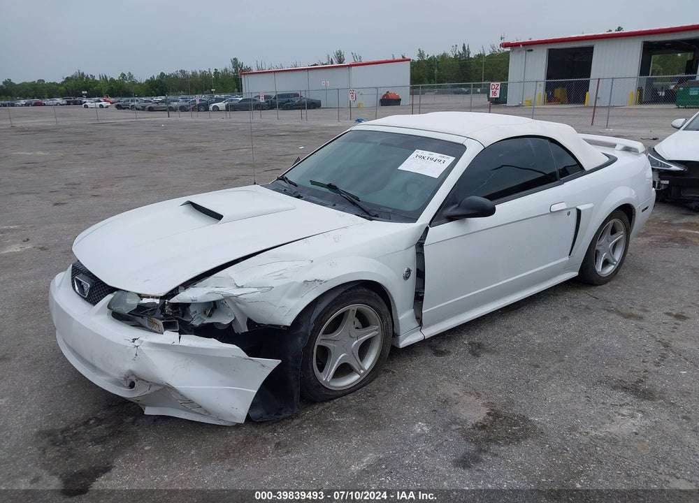 2004 FORD MUSTANG GT VIN: 1FAFP45X34F191599