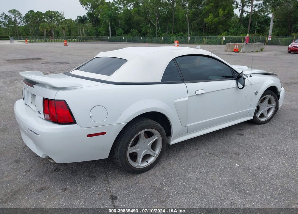 2004 FORD MUSTANG GT VIN: 1FAFP45X34F191599