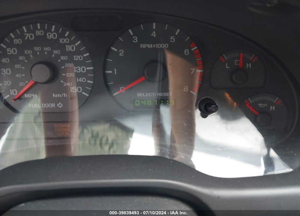 2004 FORD MUSTANG GT VIN: 1FAFP45X34F191599