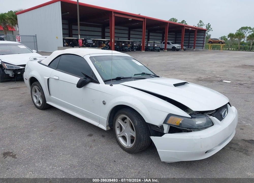 2004 FORD MUSTANG GT VIN: 1FAFP45X34F191599
