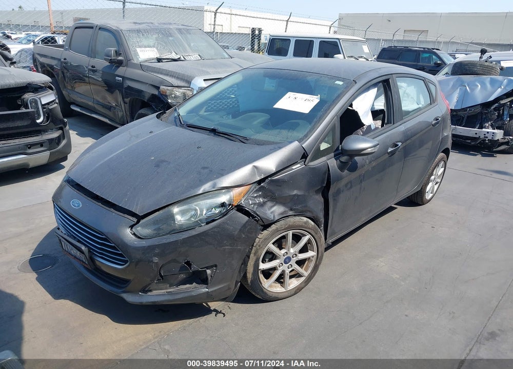 2015 FORD FIESTA SE VIN: 3FADP4EJ0FM181781