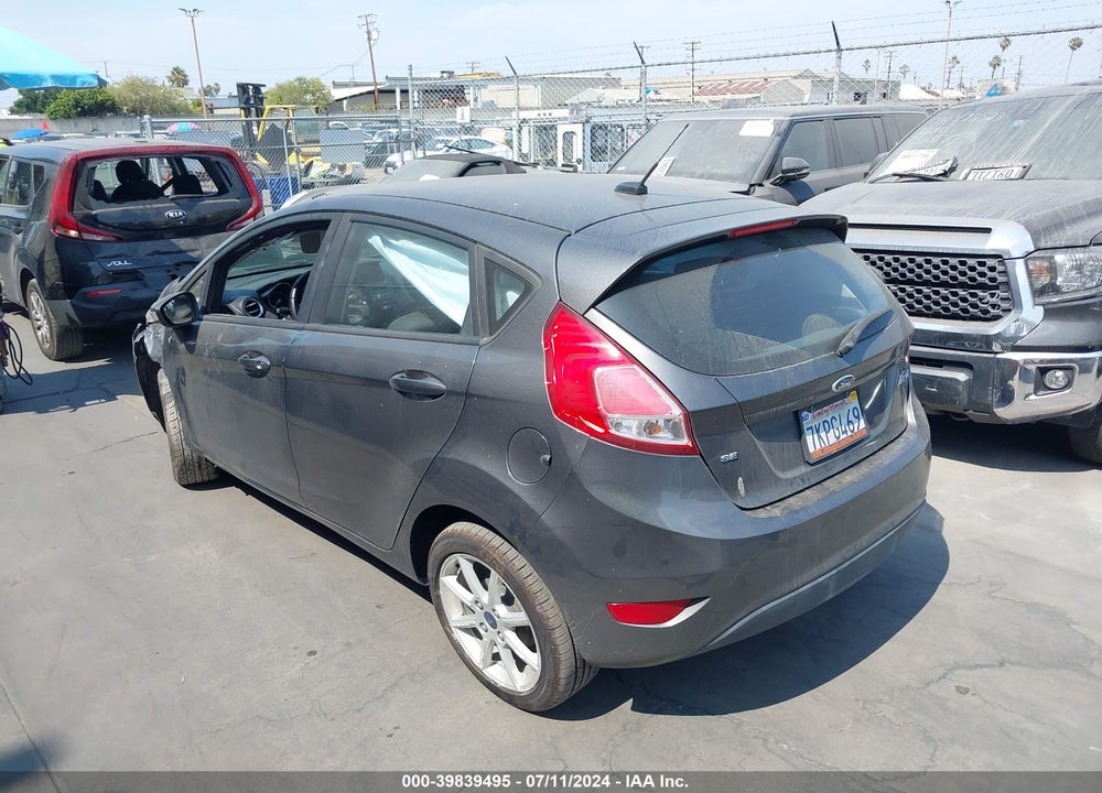 2015 FORD FIESTA SE VIN: 3FADP4EJ0FM181781