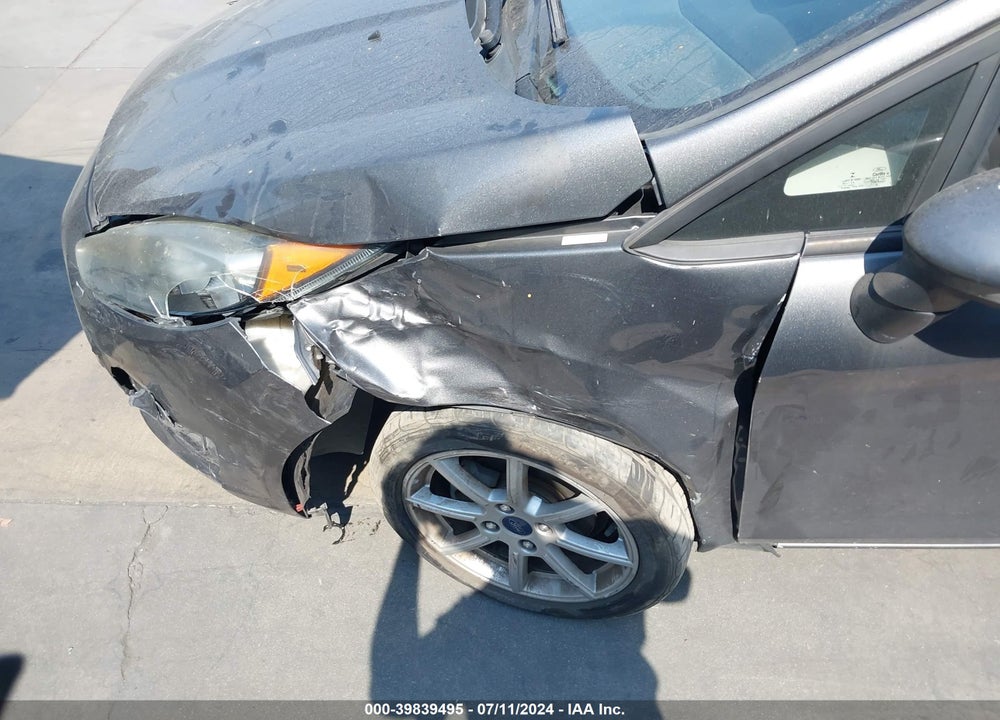 2015 FORD FIESTA SE VIN: 3FADP4EJ0FM181781
