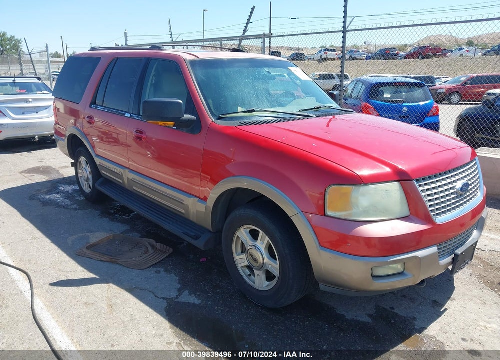 2003 FORD EXPEDITION EDDIE BAUER VIN: 1FMFU18L73LA73786
