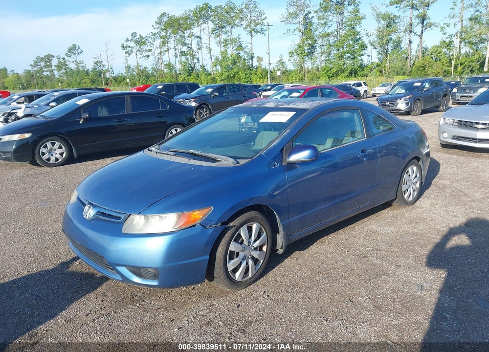 2006 HONDA CIVIC LX VIN: 2HGFG12606H556005