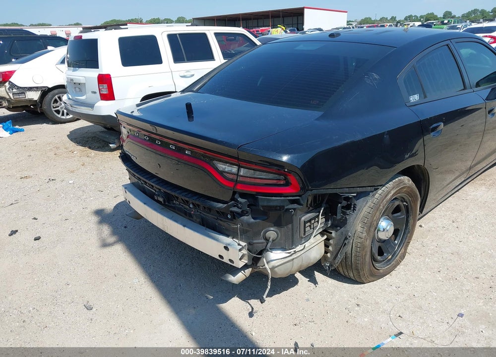 2019 DODGE CHARGER POLICE RWD VIN: 2C3CDXAG6KH563921