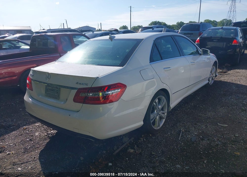 2013 MERCEDES-BENZ E 350 4MATIC VIN: WDDHF8JB0DA670153