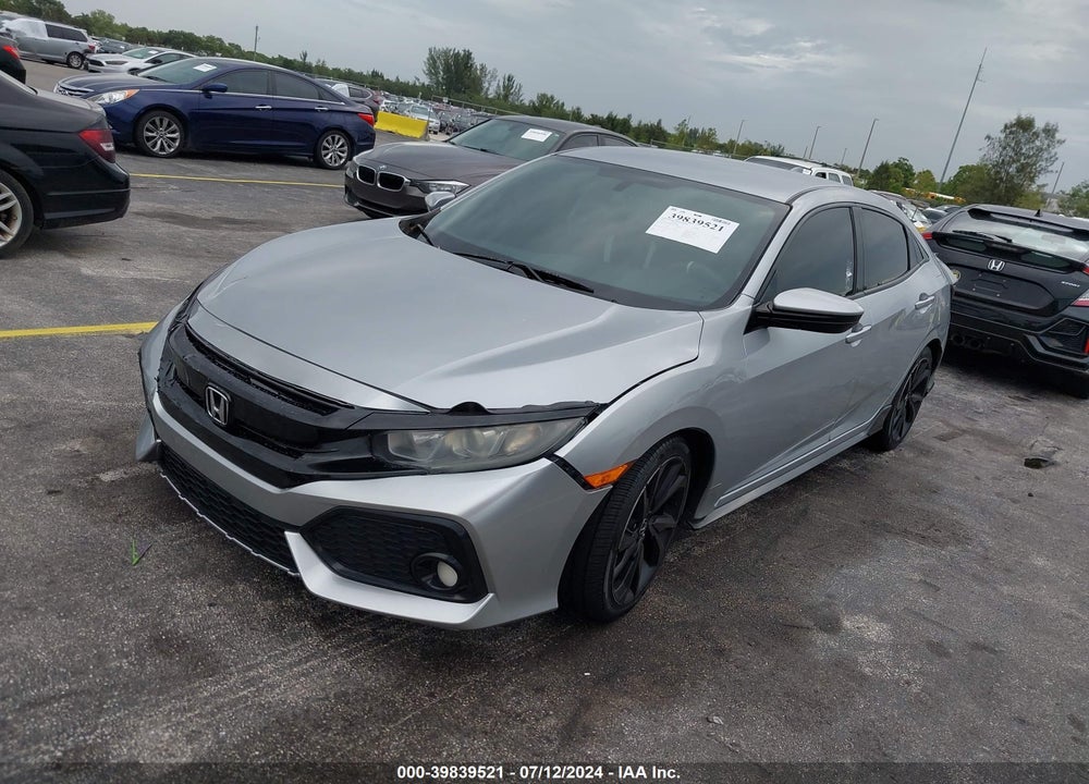 2018 HONDA CIVIC SPORT VIN: SHHFK7H41JU216204