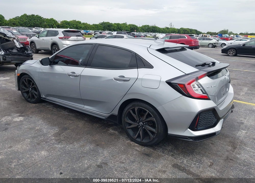 2018 HONDA CIVIC SPORT VIN: SHHFK7H41JU216204