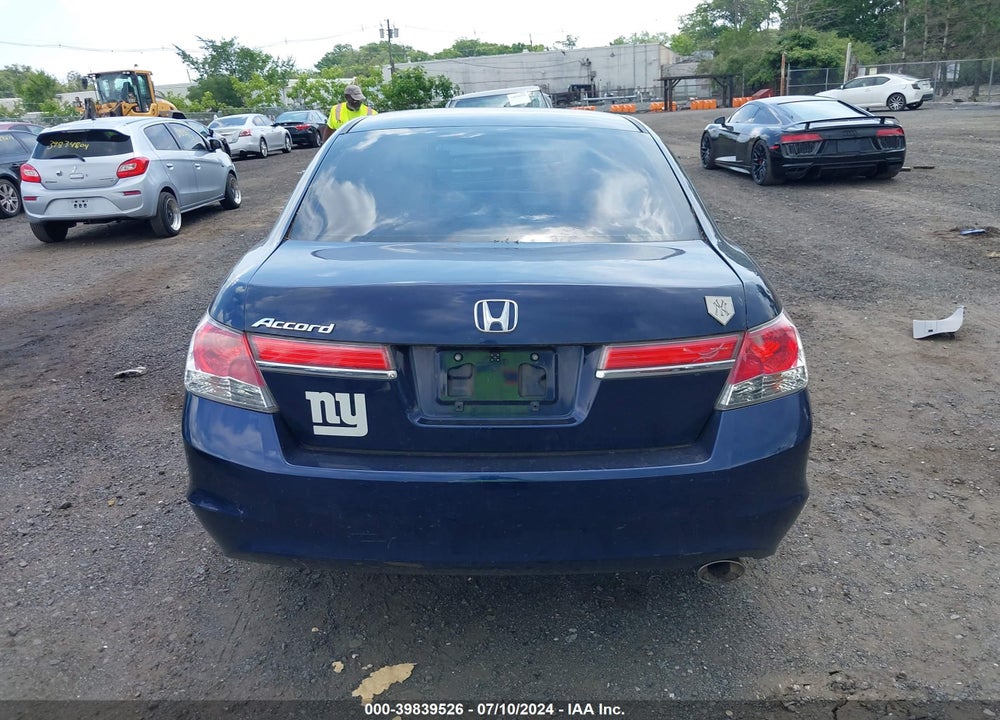 2012 HONDA ACCORD 2.4 EX VIN: 1HGCP2F76CA019841