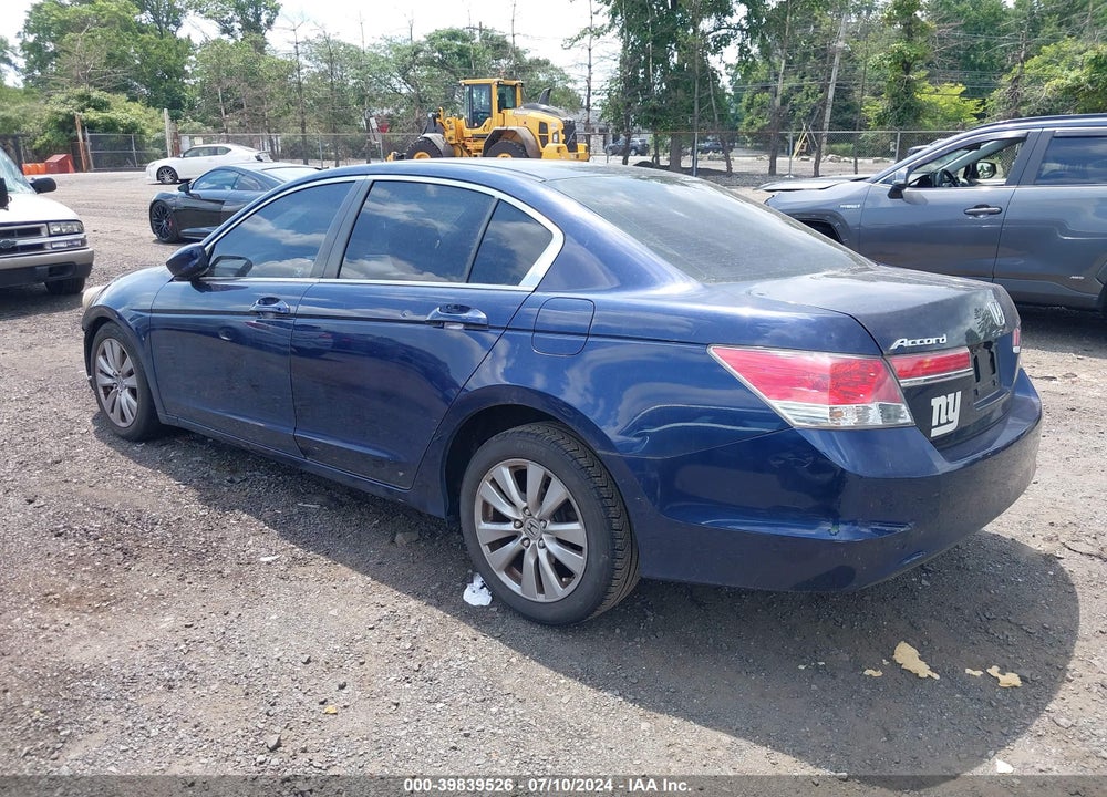 2012 HONDA ACCORD 2.4 EX VIN: 1HGCP2F76CA019841