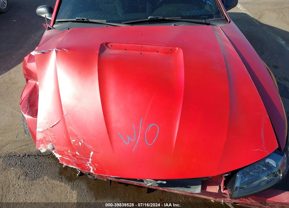 1999 FORD MUSTANG GT VIN: 1FAFP42X8XF109097