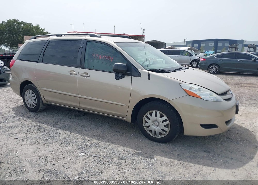 2008 TOYOTA SIENNA LE VIN: 5TDZK23CX8S103390
