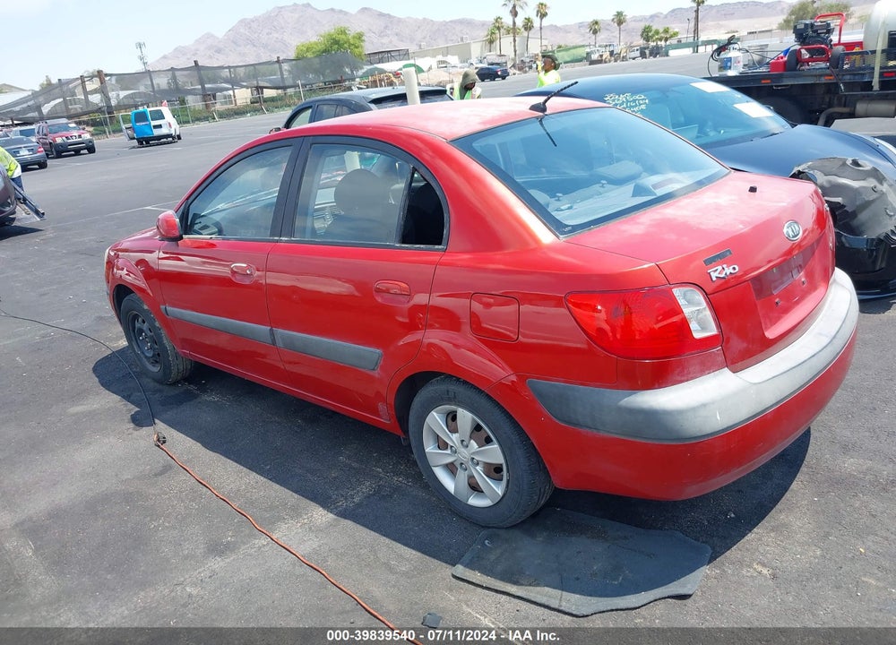 2008 KIA RIO LX VIN: KNADE123386414668