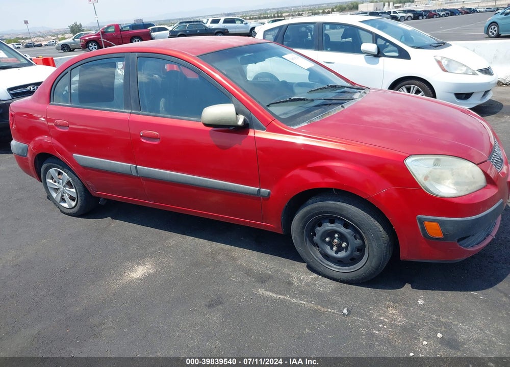 2008 KIA RIO LX VIN: KNADE123386414668