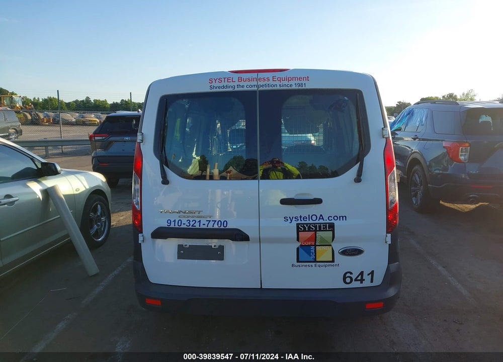 2016 FORD TRANSIT CONNECT XL VIN: NM0LS7E74G1276818