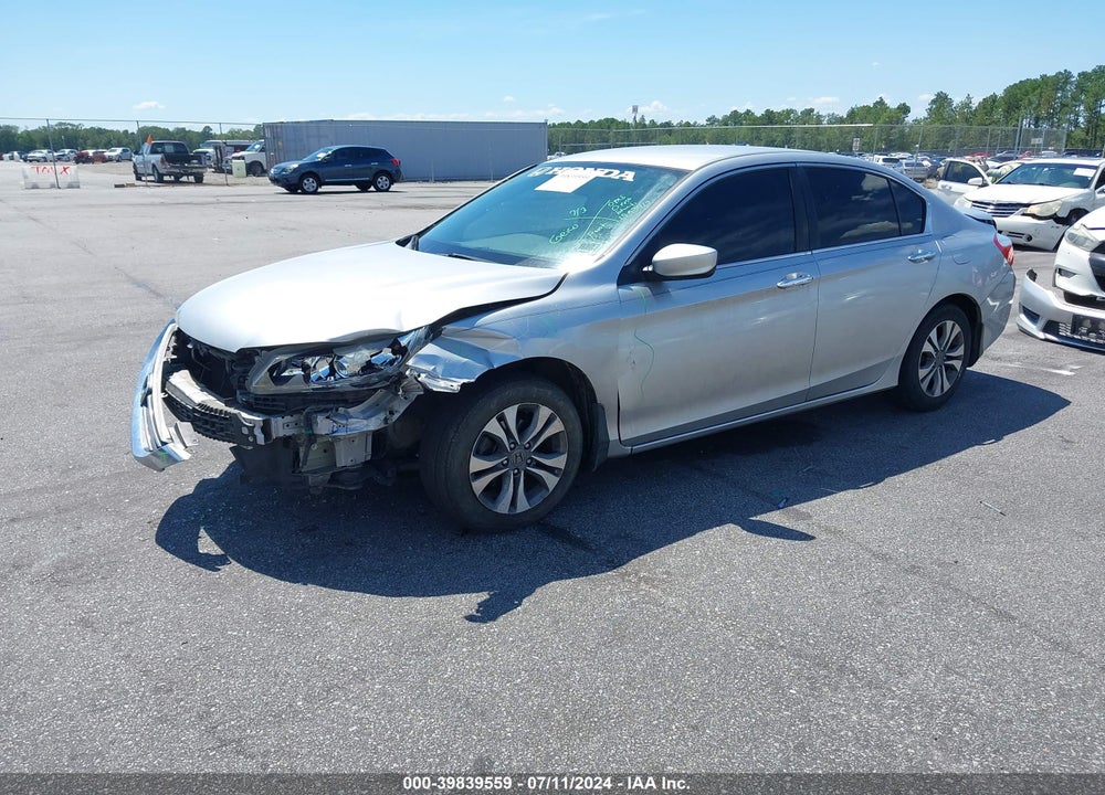 2015 HONDA ACCORD LX VIN: 1HGCR2F31FA036378