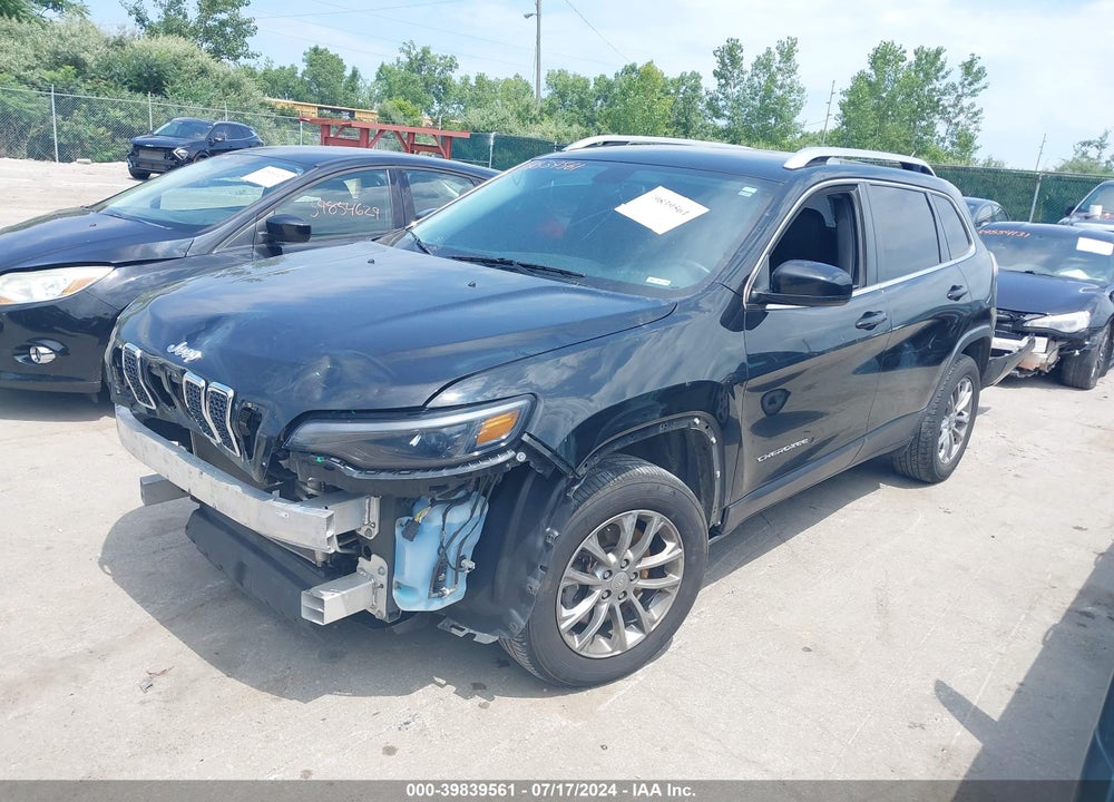 2019 JEEP CHEROKEE LATITUDE PLUS 4X4 VIN: 1C4PJMLB2KD354954