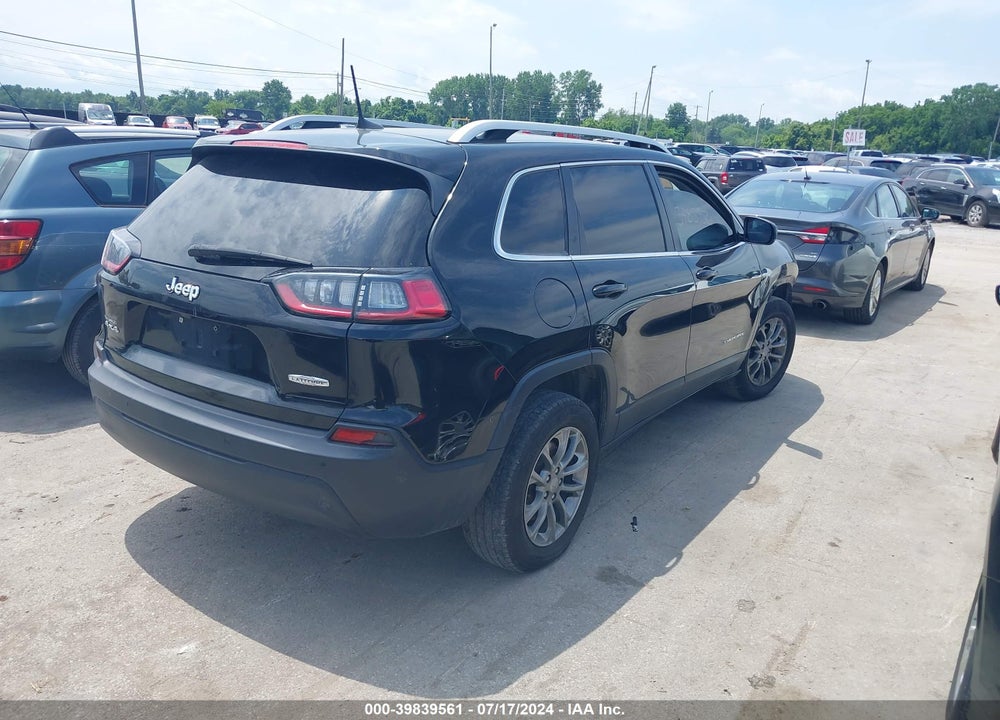 2019 JEEP CHEROKEE LATITUDE PLUS 4X4 VIN: 1C4PJMLB2KD354954