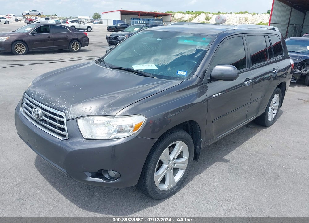 2008 TOYOTA HIGHLANDER LIMITED VIN: JTEDS42A582035010