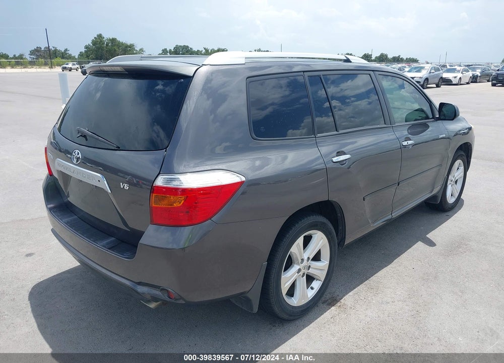 2008 TOYOTA HIGHLANDER LIMITED VIN: JTEDS42A582035010
