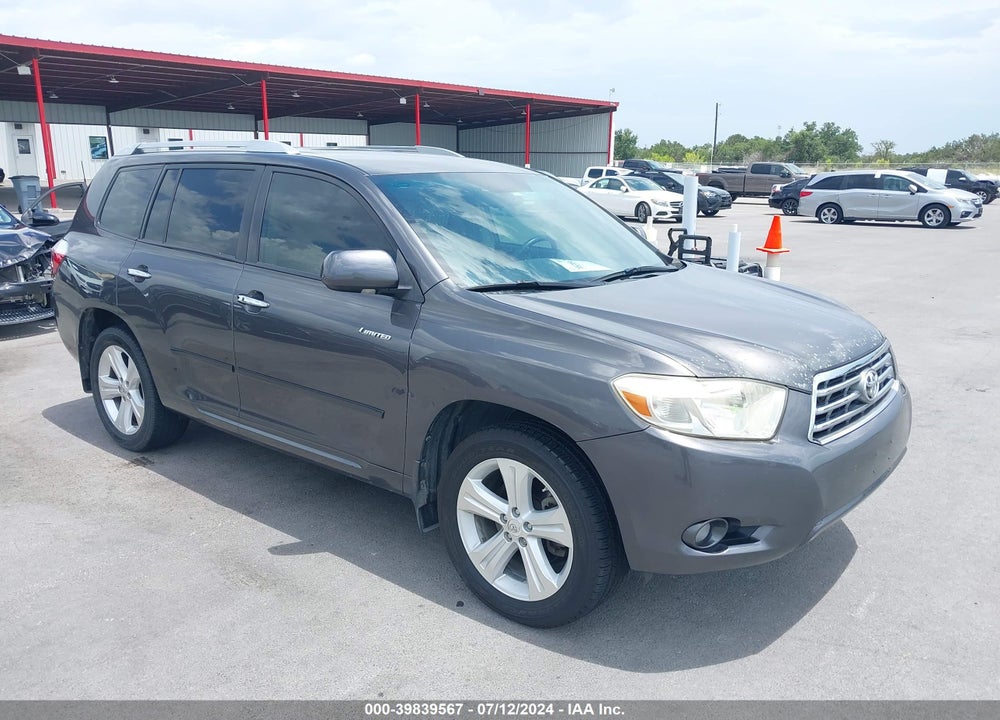 2008 TOYOTA HIGHLANDER LIMITED VIN: JTEDS42A582035010